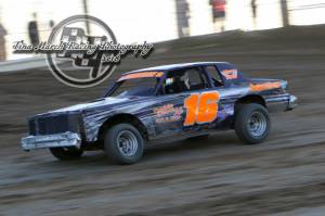 Pure Stock Race Car Lettering from MiKara J, ND